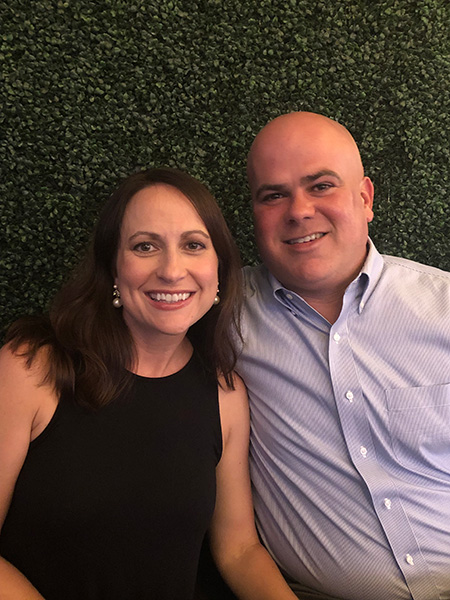 Travis Griffin with his wife Jenny